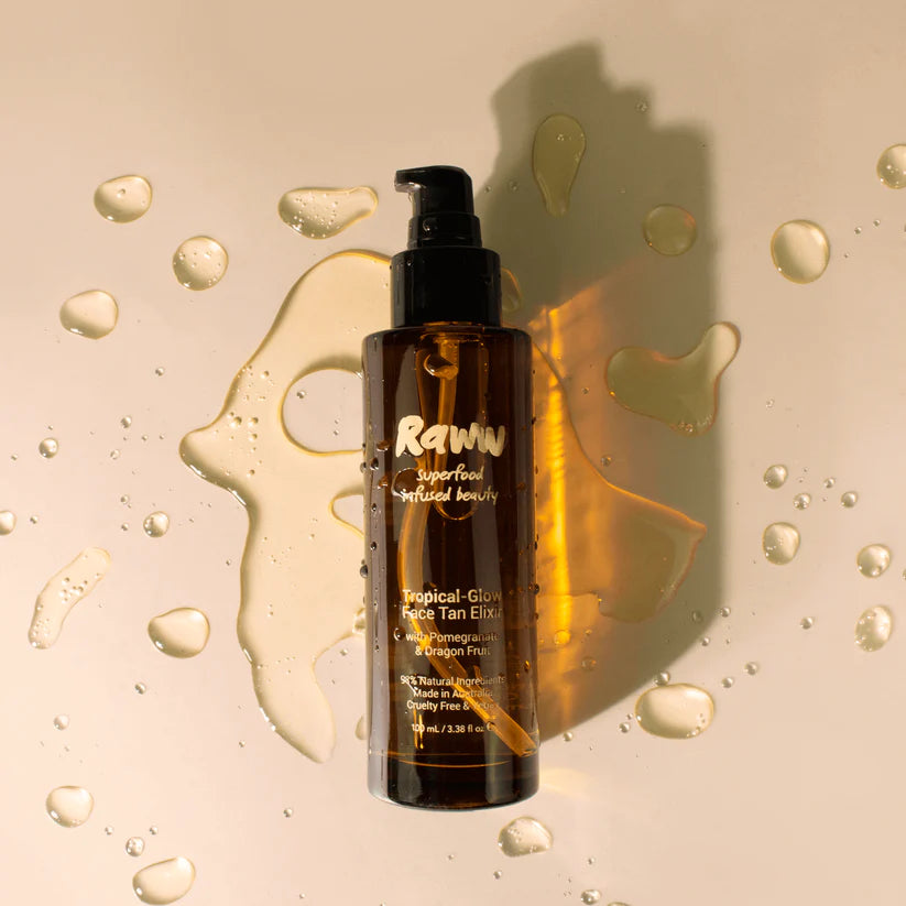 De RAWW Tan Elixir is een revolutionaire zelfbruiner die je een natuurlijke, gezonde en stralende teint geeft. 