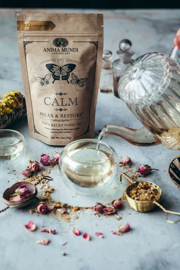 Calm Tea is een voortreffelijke en effectieve kruidenthee voor mensen die te maken hebben met stress, angst en symptomen van trauma