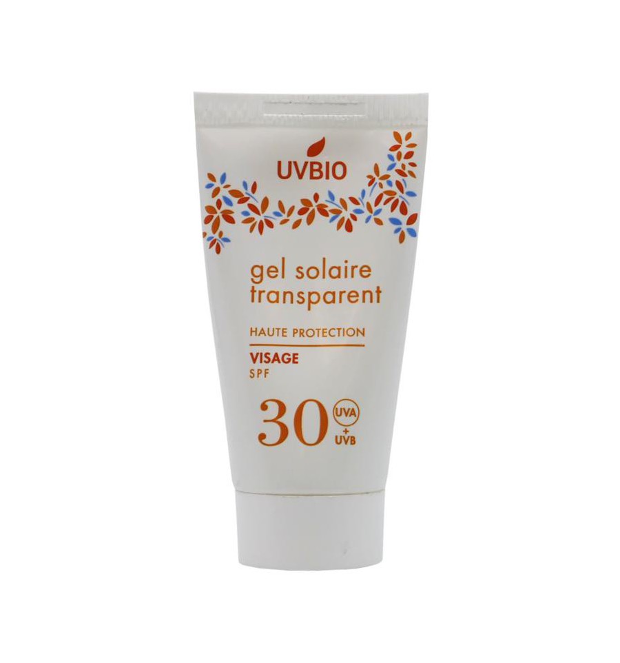 UVBIO Sunscreen gel SPF30 (face) BIO - 30ML