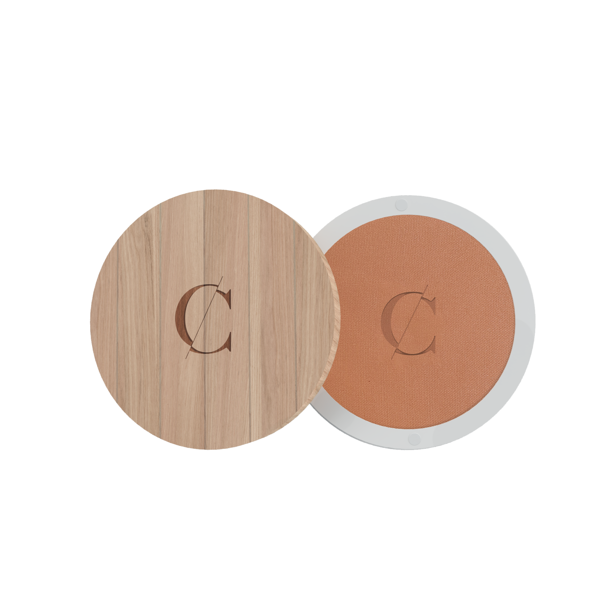 De natuurlijke en biologische huidteinten van Couleur Caramel zijn gemaakt van gemicroniseerd poeder.