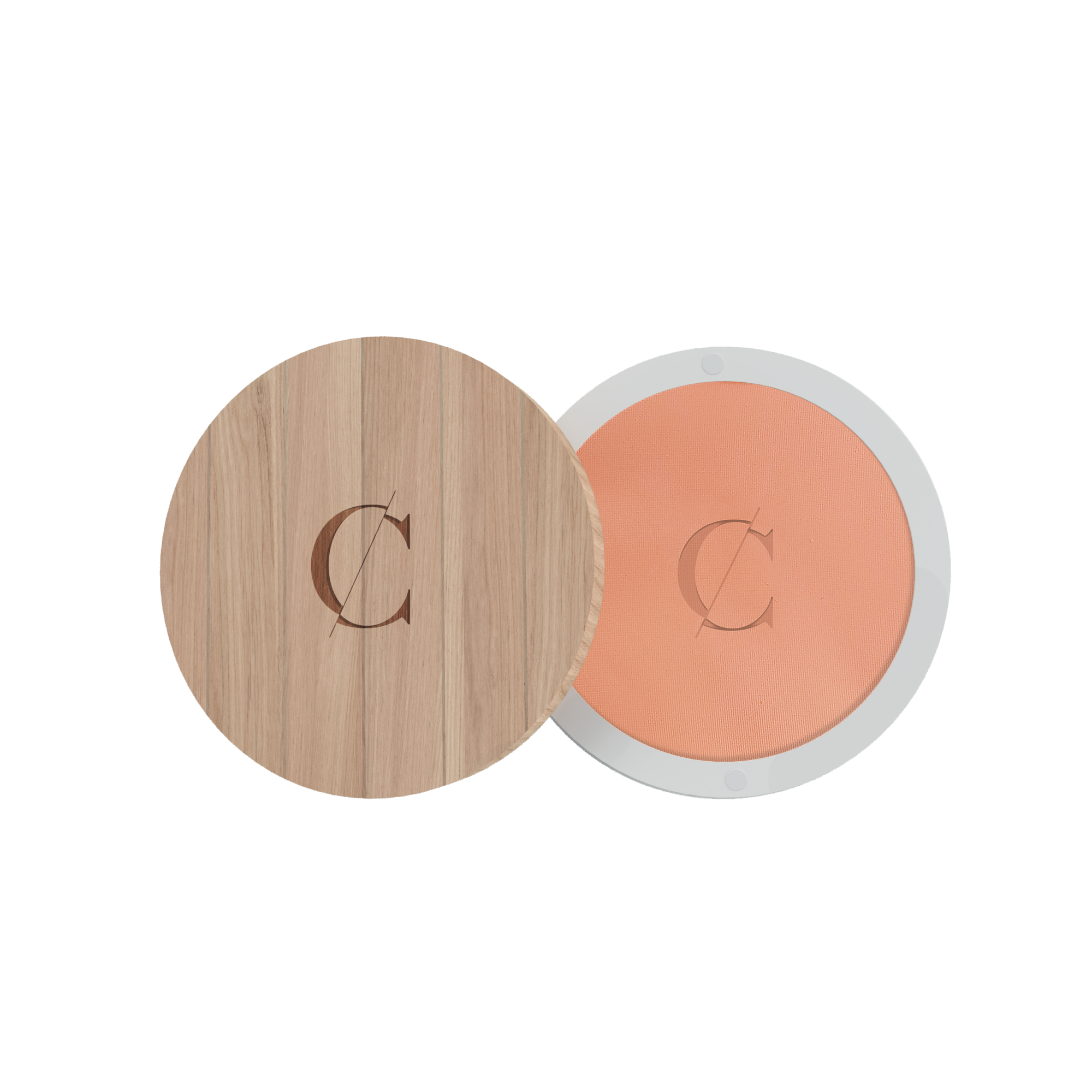 Deze natuurlijke gezichtspoeder van Couleur Caramel fixeert de teint van de huid en maakt deze biologische compact powder de huid mat en egaal. 