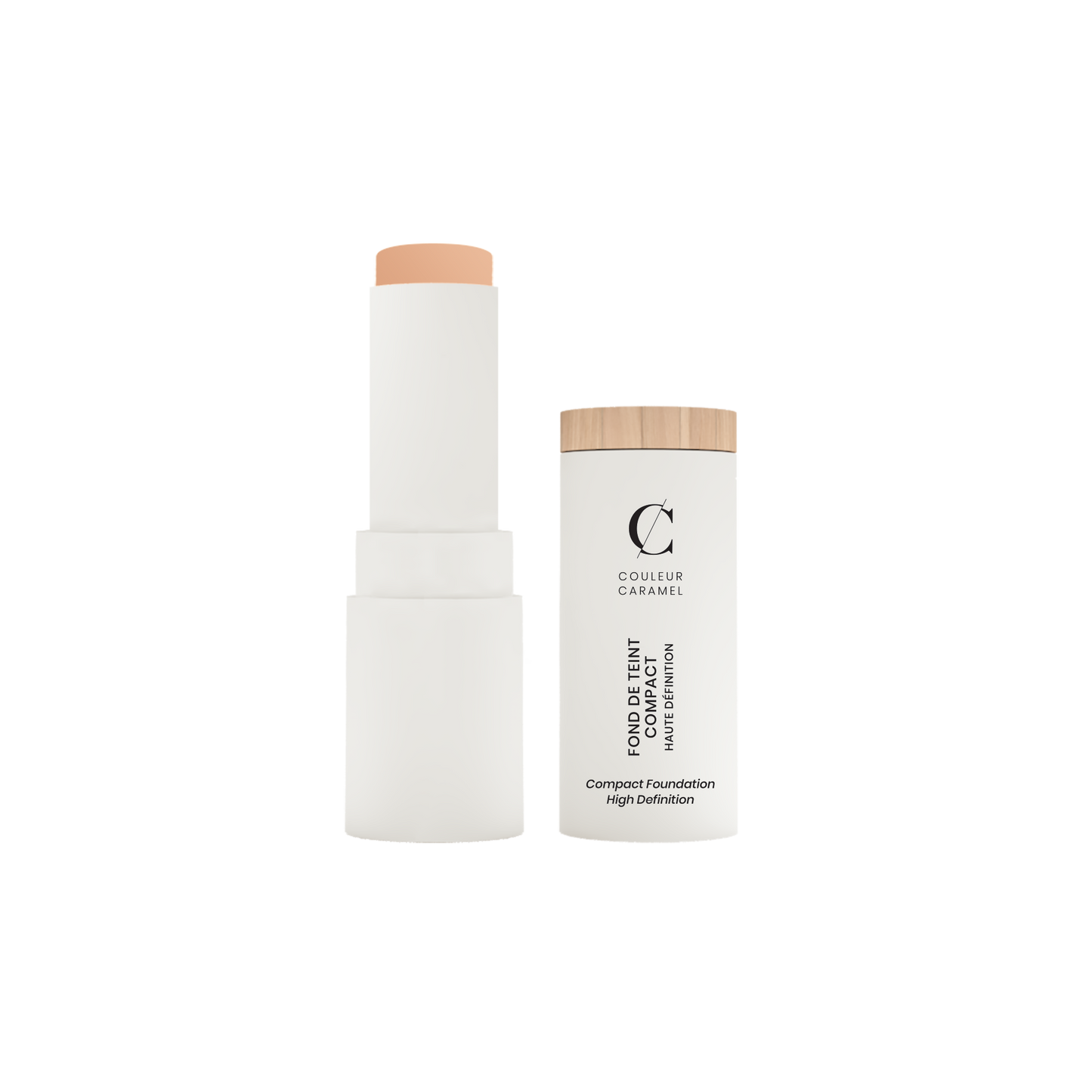 De biologische compact foundation, in de vorm van een stick, is de oplossing om je make-up tussendoor bij te werken! 