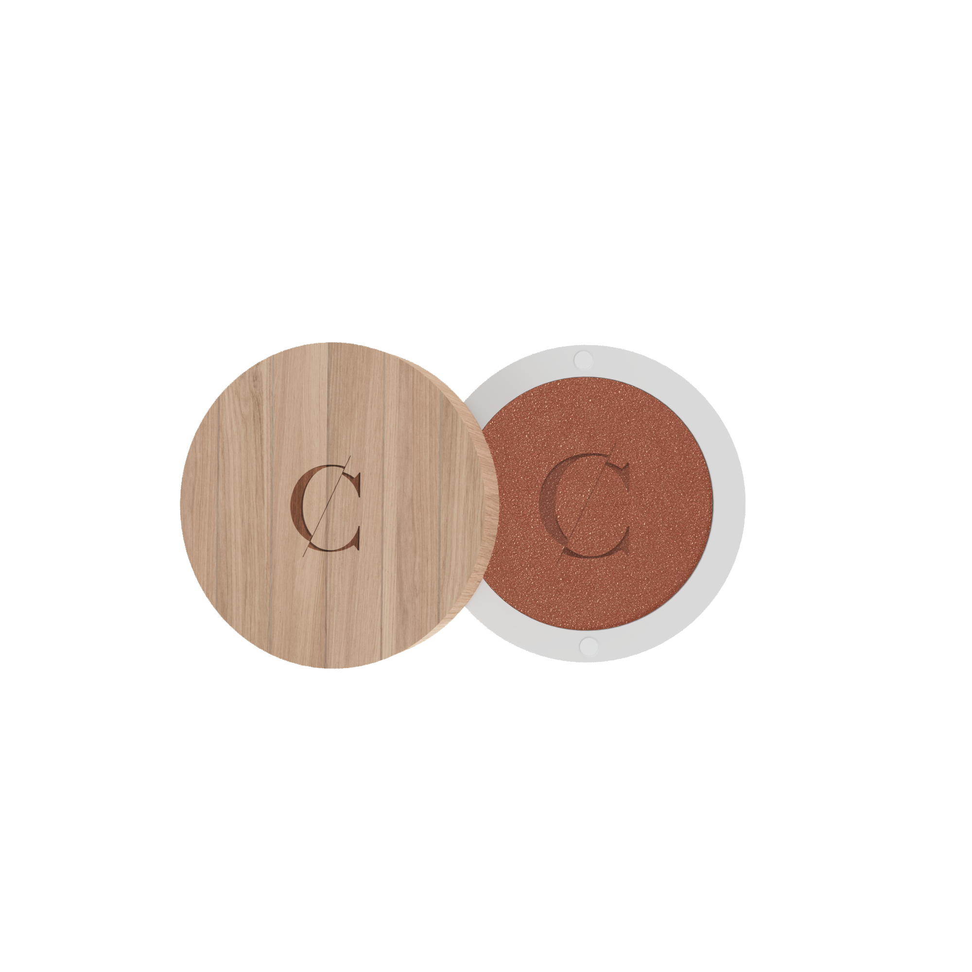 De natuurlijke en biologische oogschaduw van Couleur Caramel bevat een De natuurlijke en biologische oogschaduw van Couleur Caramel bevat een sterke concentratie van pigmenten.  concentratie van pigmenten. 